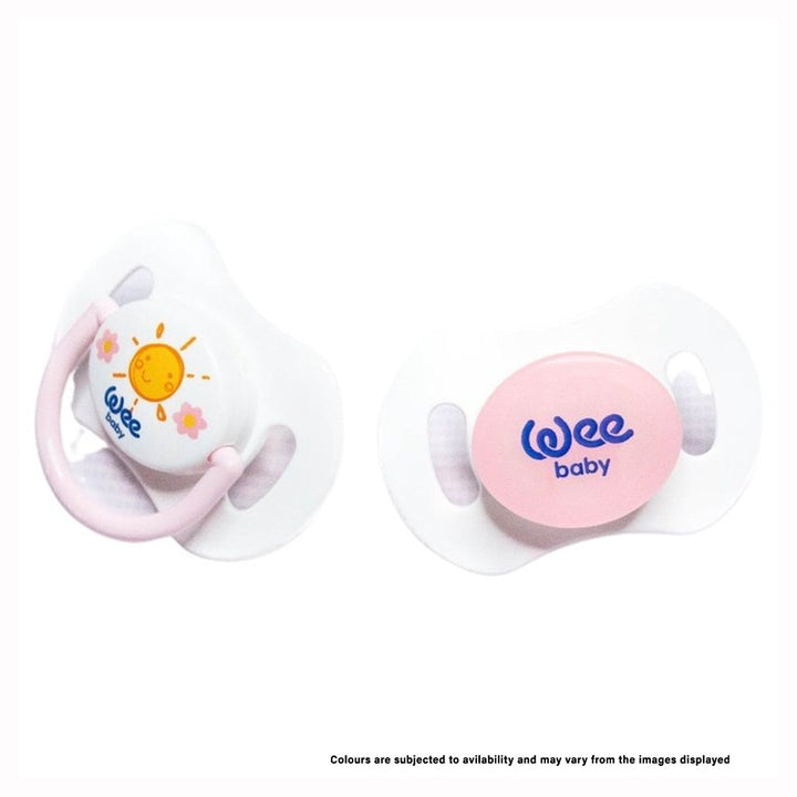 Wee Baby Double Day & Night Soother With Case For 0-6 Months Baby, Pack of 2's - Easy Pharmacy LLC