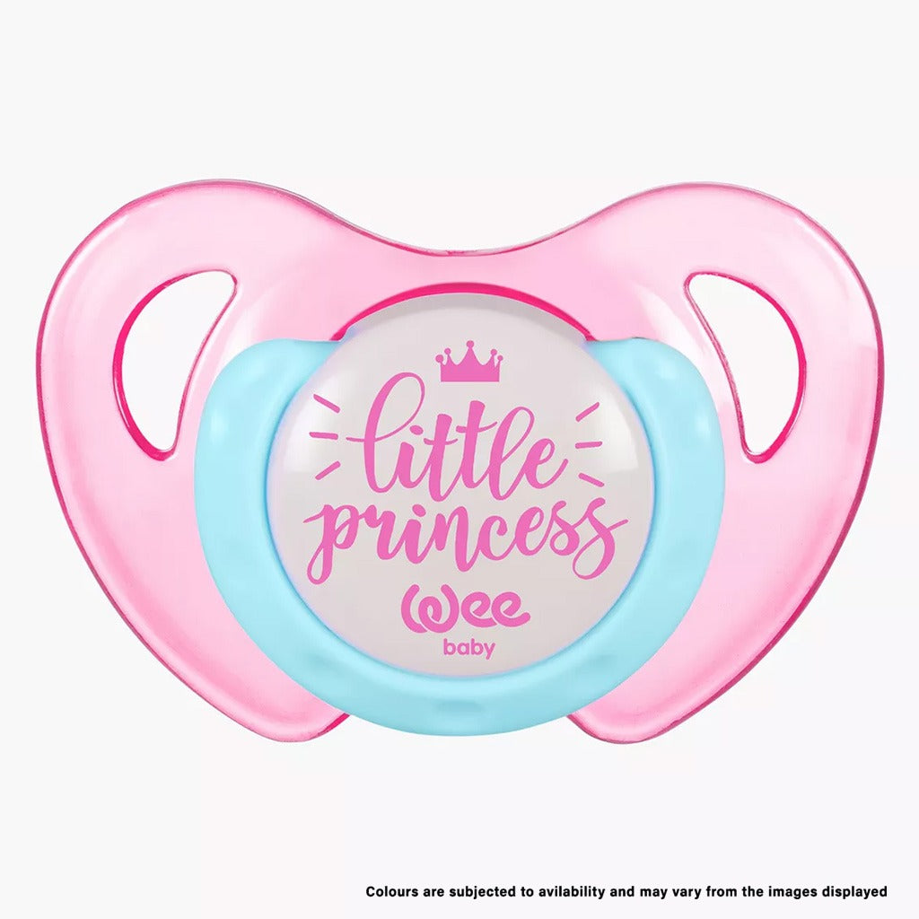 Wee Baby Patterned Tritan Butterfly Soother For 0-6 Months Baby, Pack of 1's - Easy Pharmacy LLC
