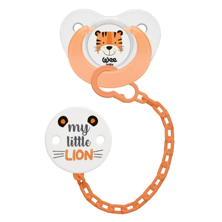 Wee Baby Orthodontic Soother & Chain For 0-6 Month Baby Full Set - Easy Pharmacy LLC