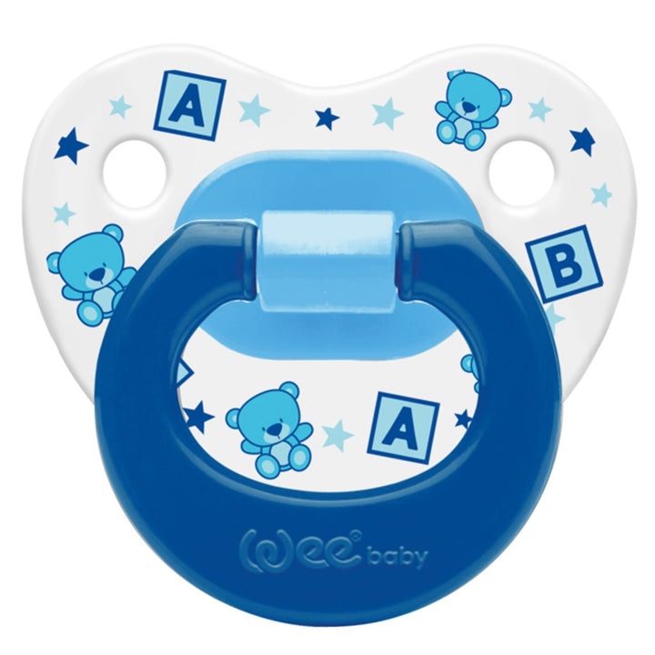Wee Baby Assorted Patterned Body Orthodontic Soother For 6-18 Months Baby, Pack of 1's - Easy Pharmacy LLC