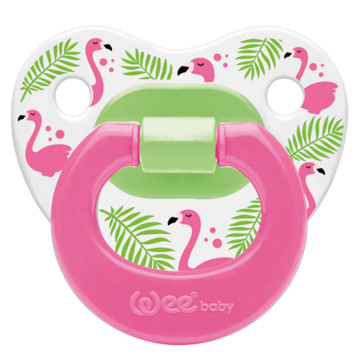 Wee Baby Assorted Patterned Body Orthodontic Soother For 6-18 Months Baby, Pack of 1's - Easy Pharmacy LLC