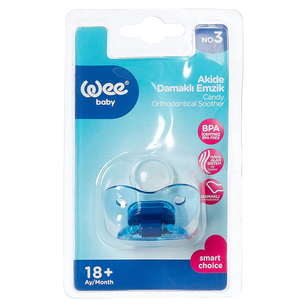 Wee Baby Assorted Candy Body Orthodontic Soother For 18+ Months Baby, Pack of 1's - Easy Pharmacy LLC