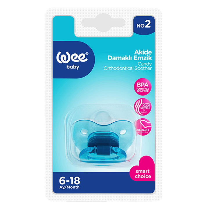 Wee Baby Assorted Candy Body Orthodontic Soother For 6-18 Months Baby, Pack of 1's - Easy Pharmacy LLC