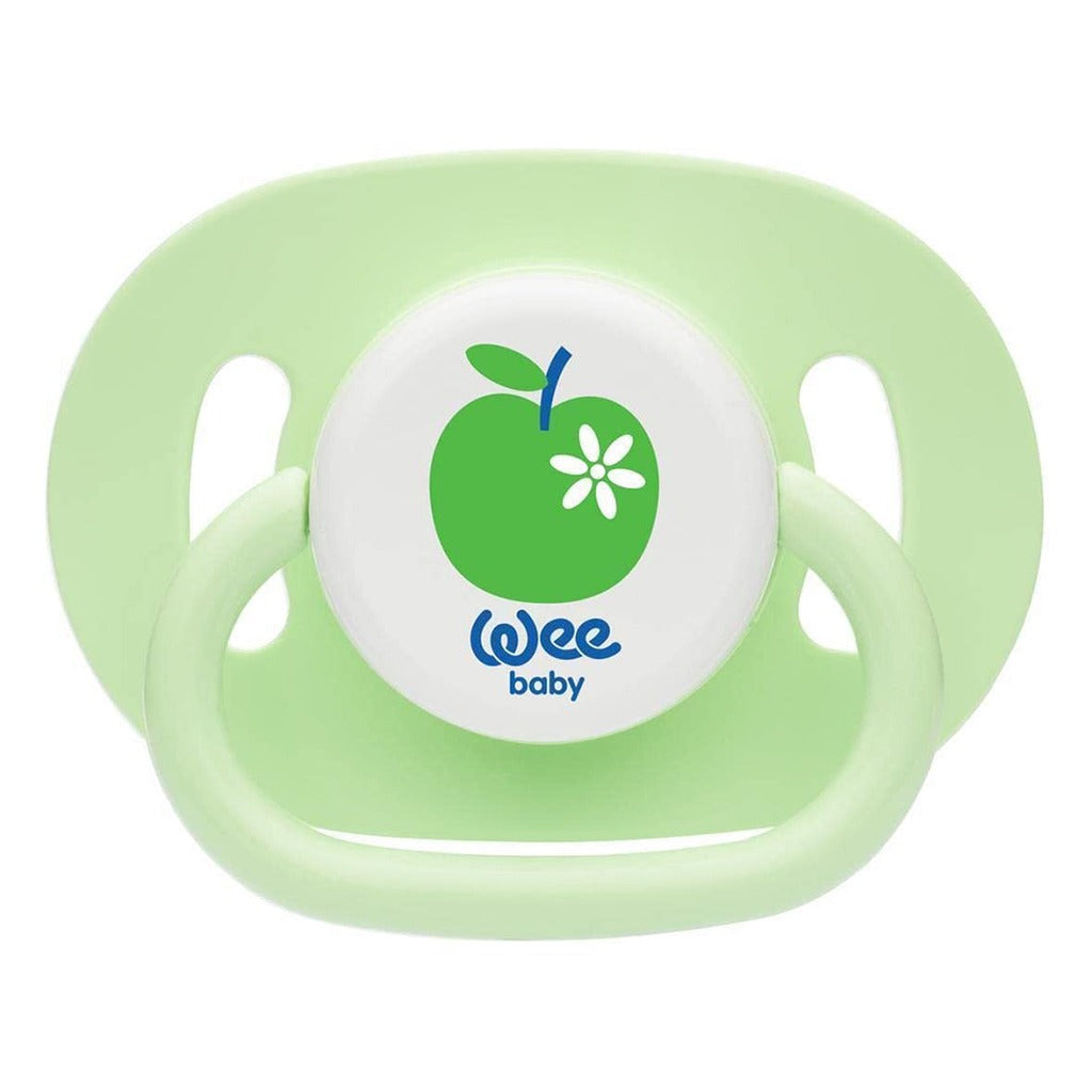 Wee Baby Assorted Opaque Oval Body Round Teat Soother For 0-6 Months, Pack of 1's - Easy Pharmacy LLC