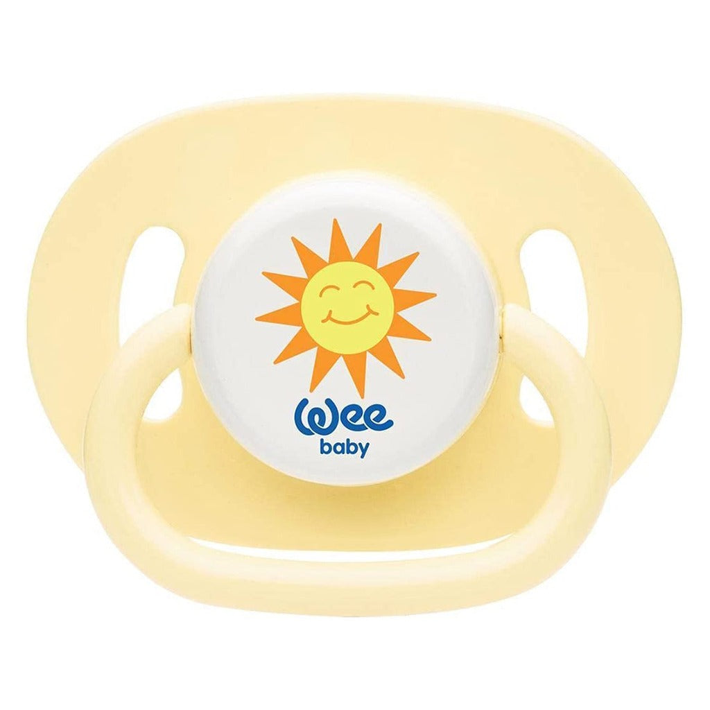 Wee Baby Assorted Opaque Oval Body Round Teat Soother For 0-6 Months, Pack of 1's - Easy Pharmacy LLC