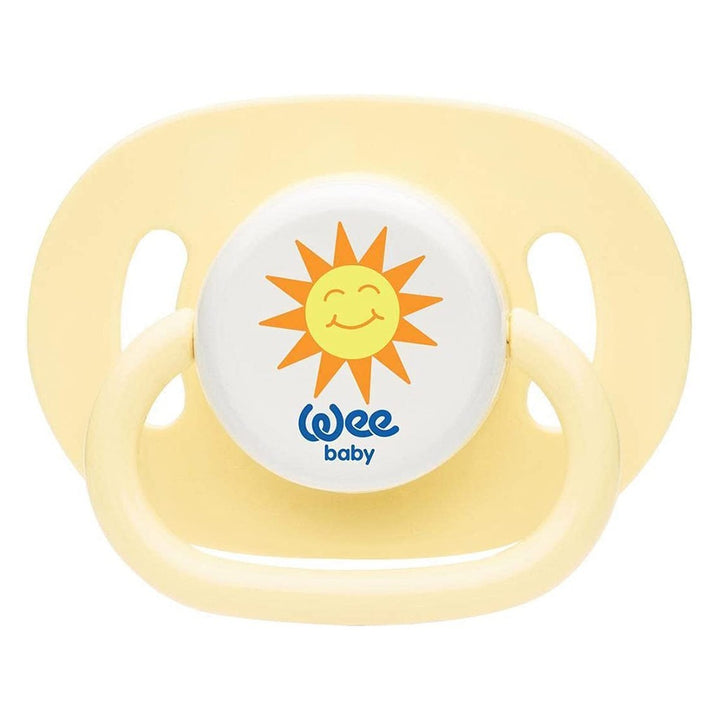 Wee Baby Assorted Opaque Oval Body Round Teat Soother For 0-6 Months, Pack of 1's - Easy Pharmacy LLC