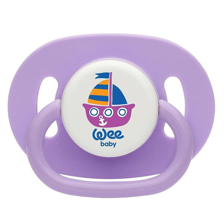 Wee Baby Assorted Opaque Oval Body Round Teat Soother For 0-6 Months, Pack of 1's - Easy Pharmacy LLC