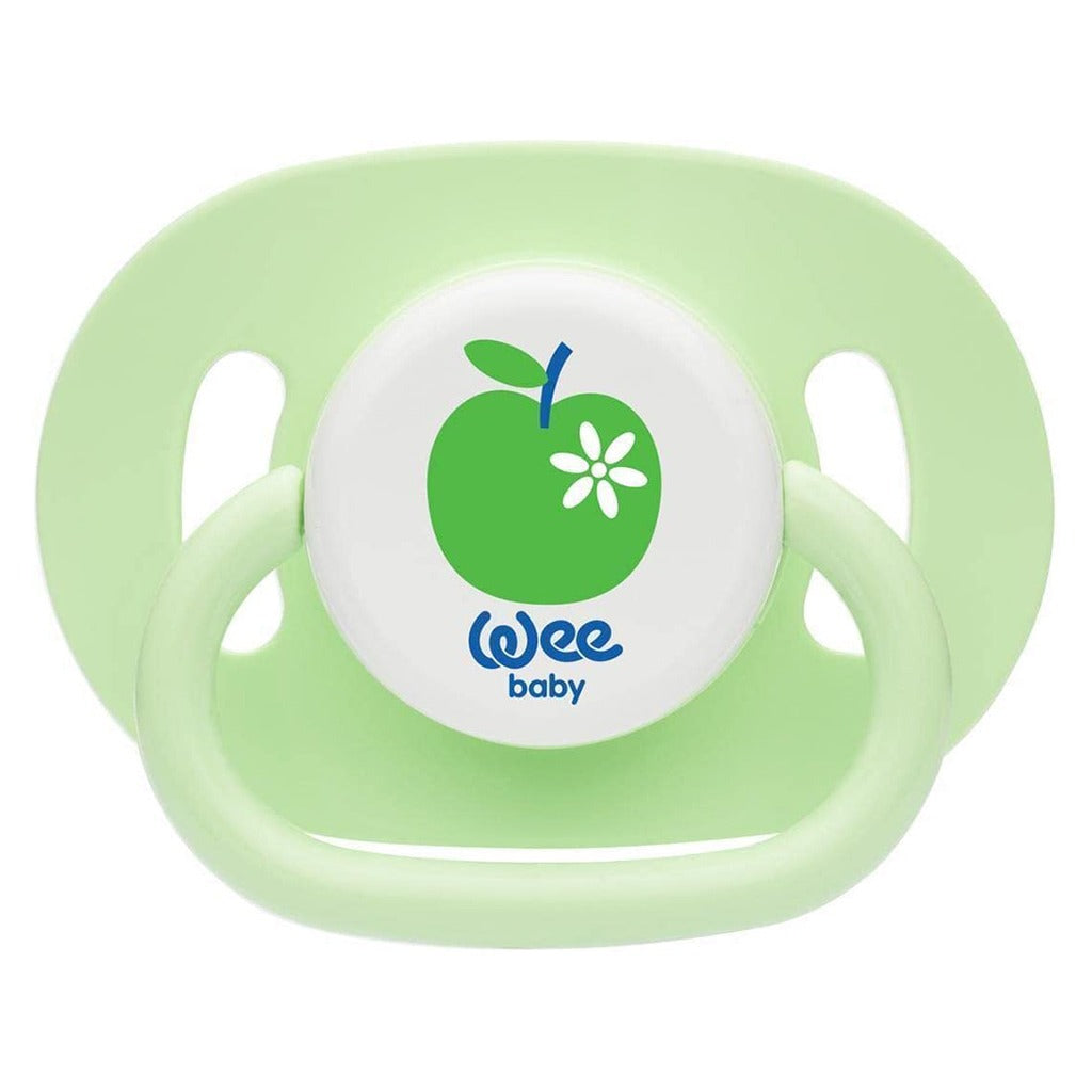 Wee Baby Assorted Opaque Oval Body Round Teat Soother For 6-18 Months Baby, Pack of 1's - Easy Pharmacy LLC
