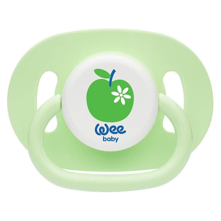 Wee Baby Assorted Opaque Oval Body Round Teat Soother For 6-18 Months Baby, Pack of 1's - Easy Pharmacy LLC