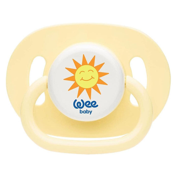 Wee Baby Assorted Opaque Oval Body Round Teat Soother For 6-18 Months Baby, Pack of 1's - Easy Pharmacy LLC