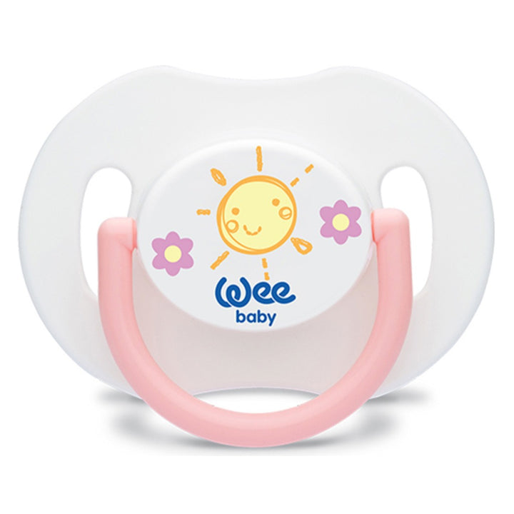 Wee Baby Assorted Orthodontic Day Soother With Cap For 6-18 Months Baby, Pack of 1's - Easy Pharmacy LLC