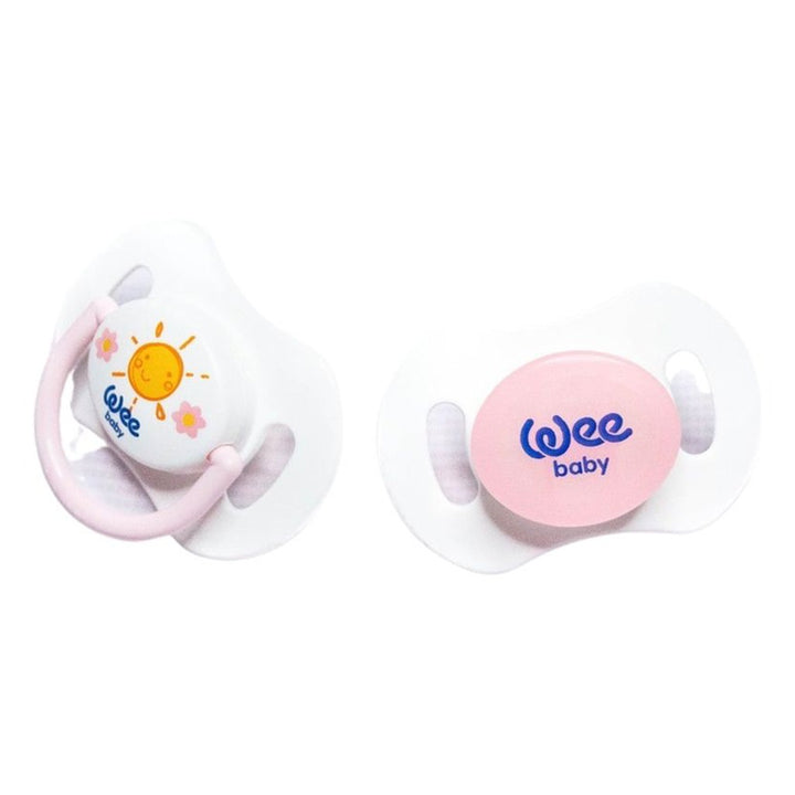 Wee Baby Assorted Double Day & Night Orthodontic Soother With Case For 6-18 Months Baby, Pack of 1's - Easy Pharmacy LLC