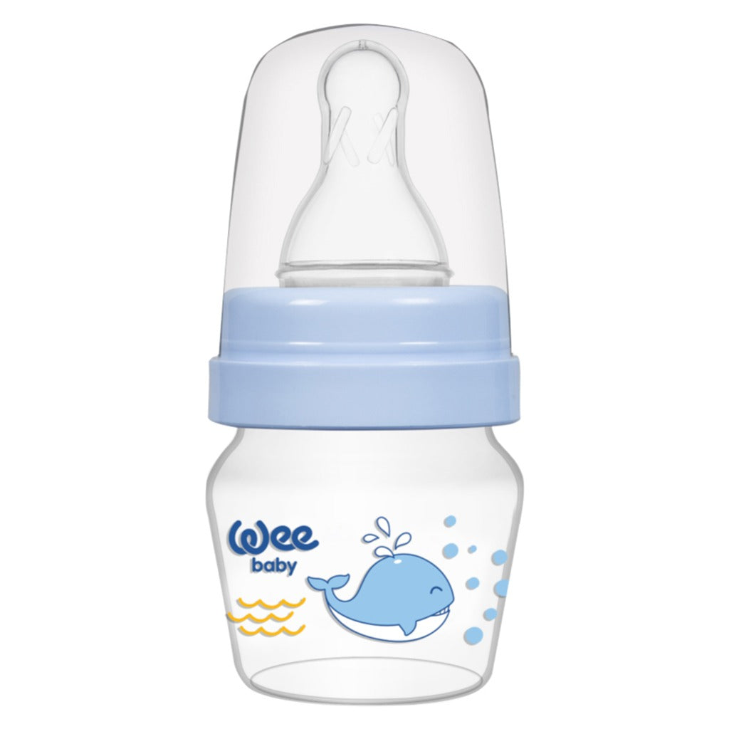 Wee Baby 2-Functions Cup Tip Or Teat 30ml Mini PP Sippy Bottle Set - Easy Pharmacy LLC