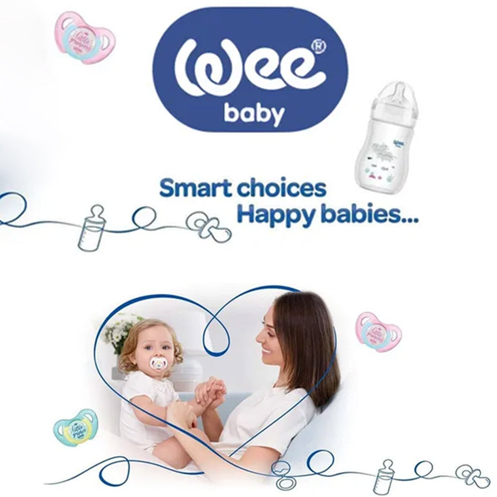 Wee Baby Classic Plus Wide Neck Newborn PP Feeding Bottle Starter Set Pink - Easy Pharmacy LLC
