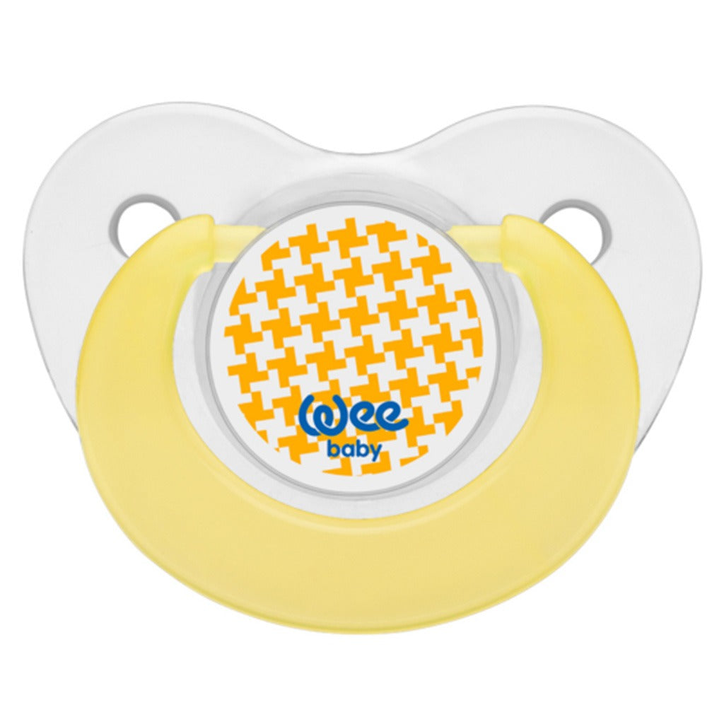 Wee Baby Assorted Double Trend Orthodontic Soother With Case For 0-6 Months Baby, Pack of 2's - Easy Pharmacy LLC