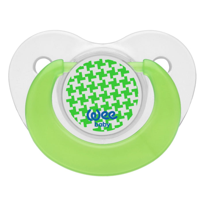 Wee Baby Assorted Double Trend Orthodontic Soother With Case For 0-6 Months Baby, Pack of 2's - Easy Pharmacy LLC