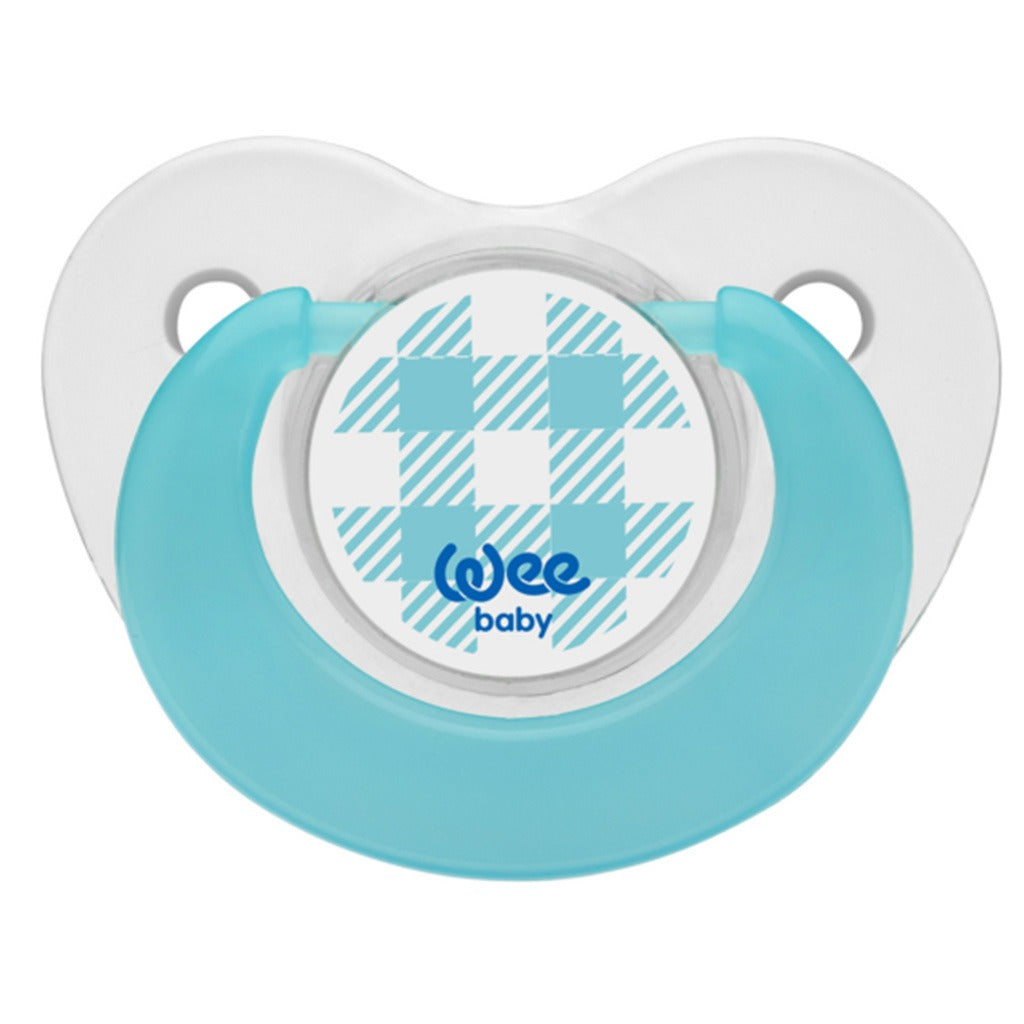 Wee Baby Assorted Double Trend Orthodontic Soother With Case For 0-6 Months Baby, Pack of 2's - Easy Pharmacy LLC