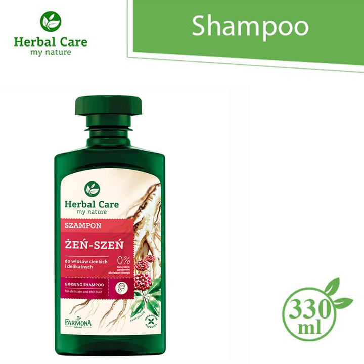 Farmona Herbal Care Ginseng Shampoo For Delicate And Thin Hair 330ml - Easy Pharmacy LLC