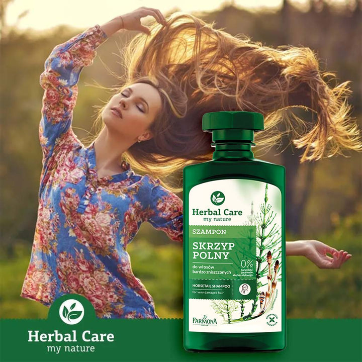 Farmona Herbal Care Horsetail Shampoo For Damaged Hair 330ml - Easy Pharmacy LLC