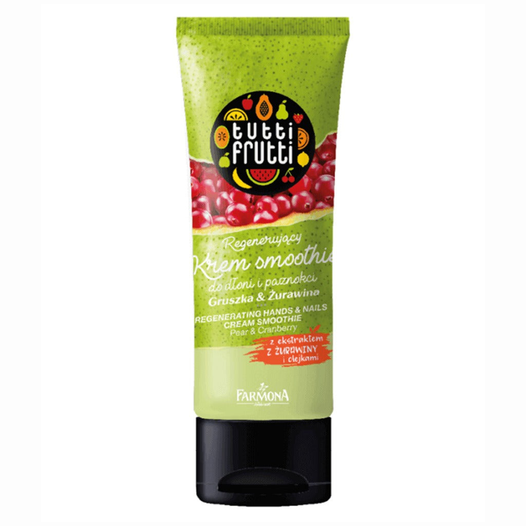 Farmona Tutti-Frutti Pear & Cranberry Regenerating Hand Cream Smoothie 75ml - Easy Pharmacy LLC