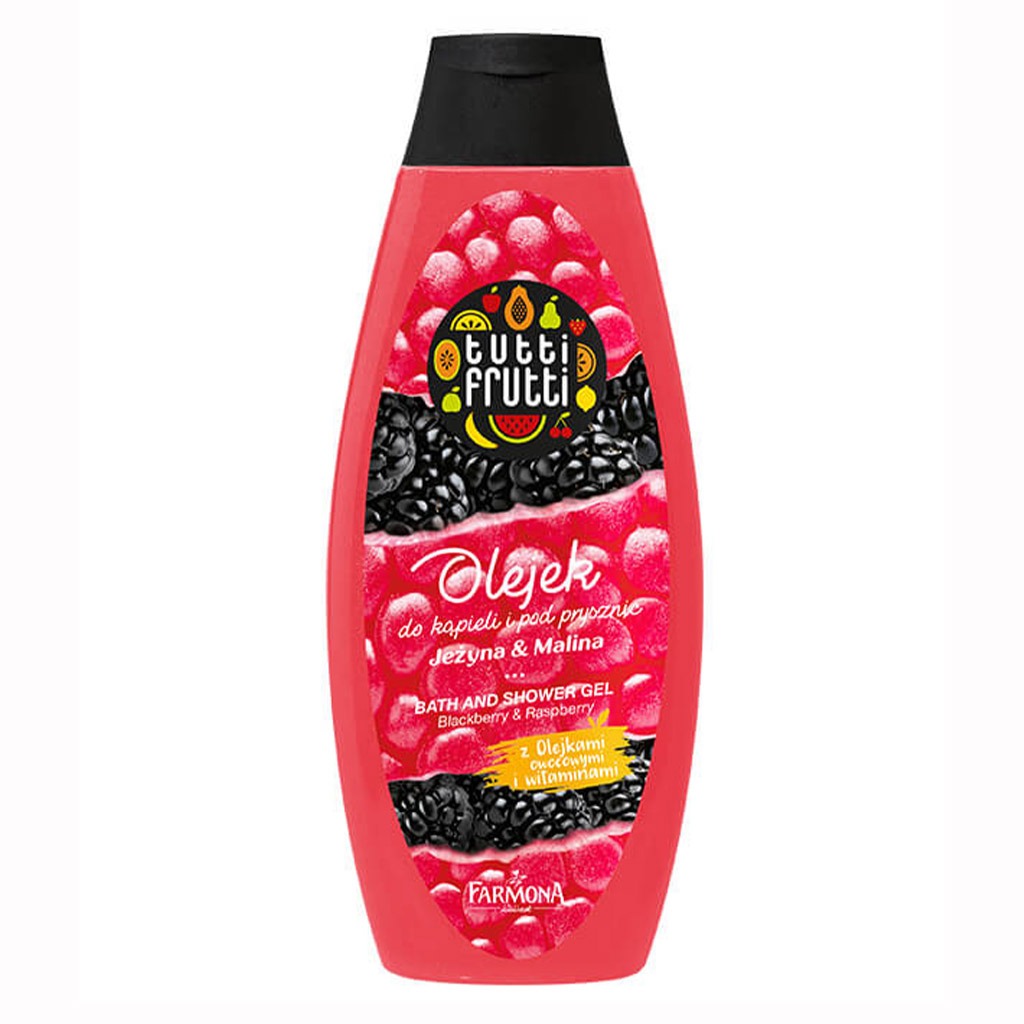 Farmona Tutti-Frutti Blackberry & Raspberry Bath And Shower Gel 425ml - Easy Pharmacy LLC