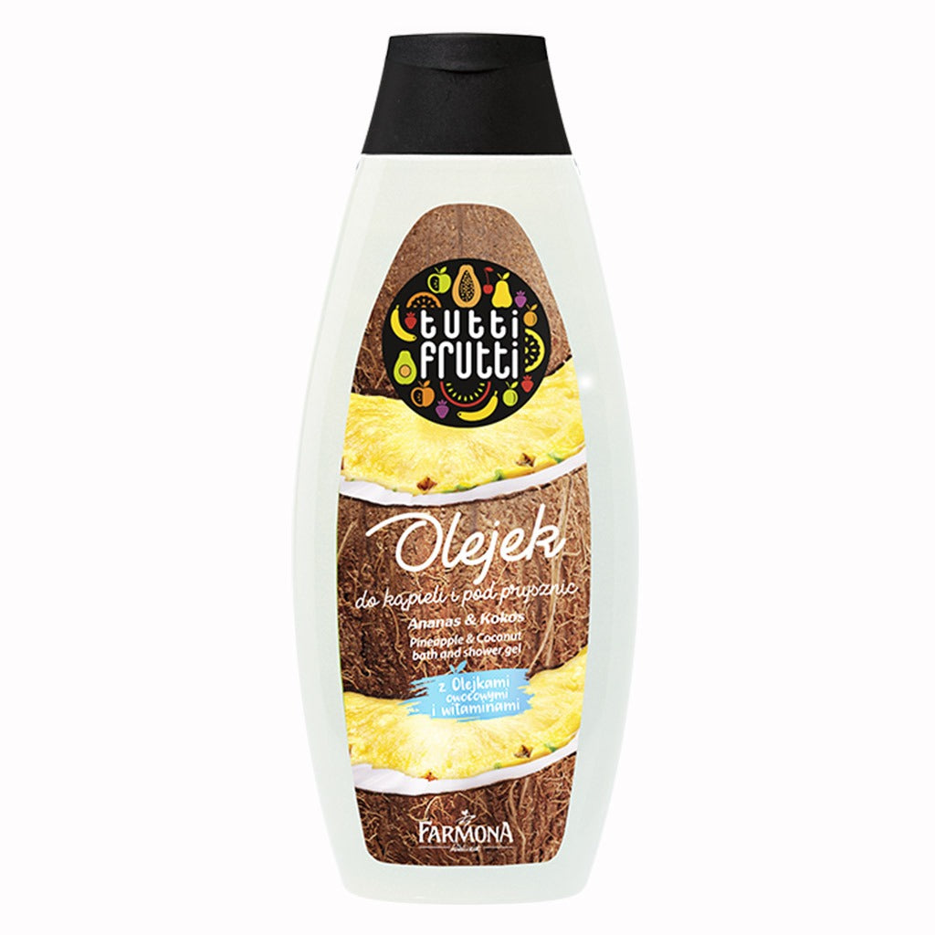 Farmona Tutti-Frutti Pineapple & Coconut Bath And Shower Gel 425ml - Easy Pharmacy LLC