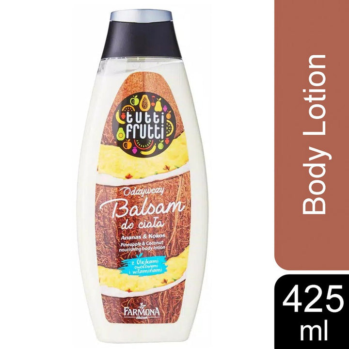 Farmona Tutti-Frutti Pineapple & Coconut Bath And Shower Gel 425ml - Easy Pharmacy LLC