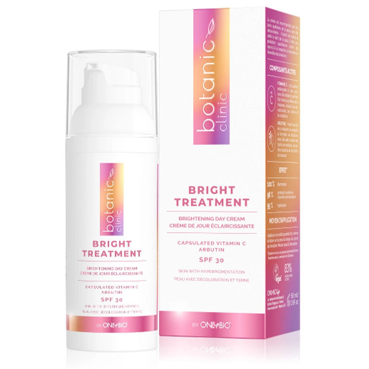 OnlyBio Botanic Clinic Bright Treatment SPF 30 Brightening Day Cream For Hyperpigmentation 50ml - Easy Pharmacy LLC