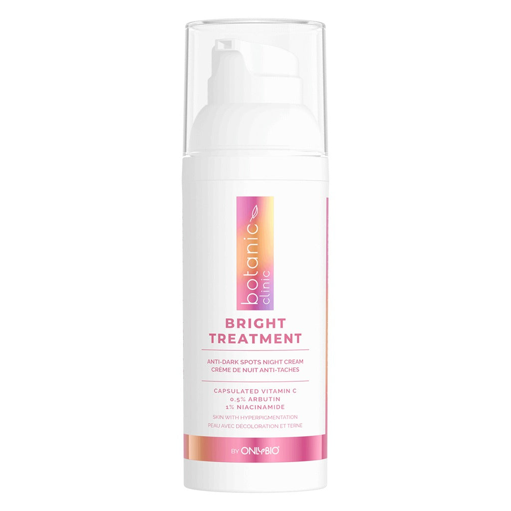 OnlyBio Botanic Clinic Bright Treatment Anti-Dark Spots Night Cream For Hyperpigmentation 50ml - Easy Pharmacy LLC