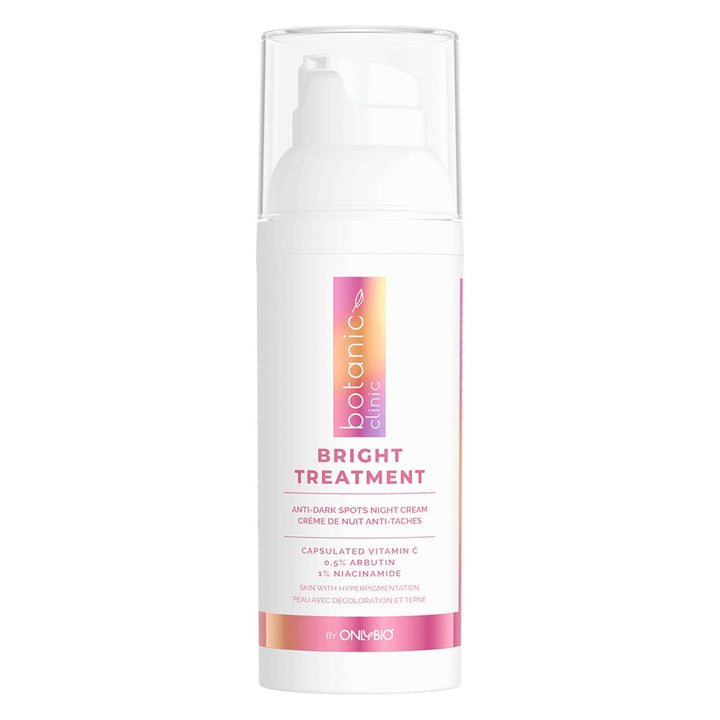 OnlyBio Botanic Clinic Bright Treatment Anti-Dark Spots Night Cream For Hyperpigmentation 50ml - Easy Pharmacy LLC