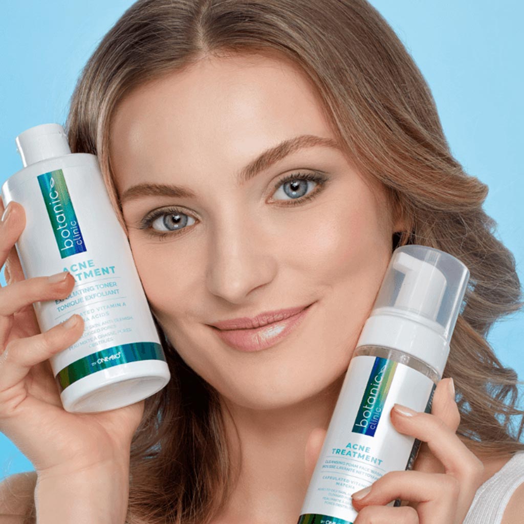 OnlyBio Botanic Clinic Acne Treatment Exfoliating Toner For Blemish Prone Skin 300ml - Easy Pharmacy LLC