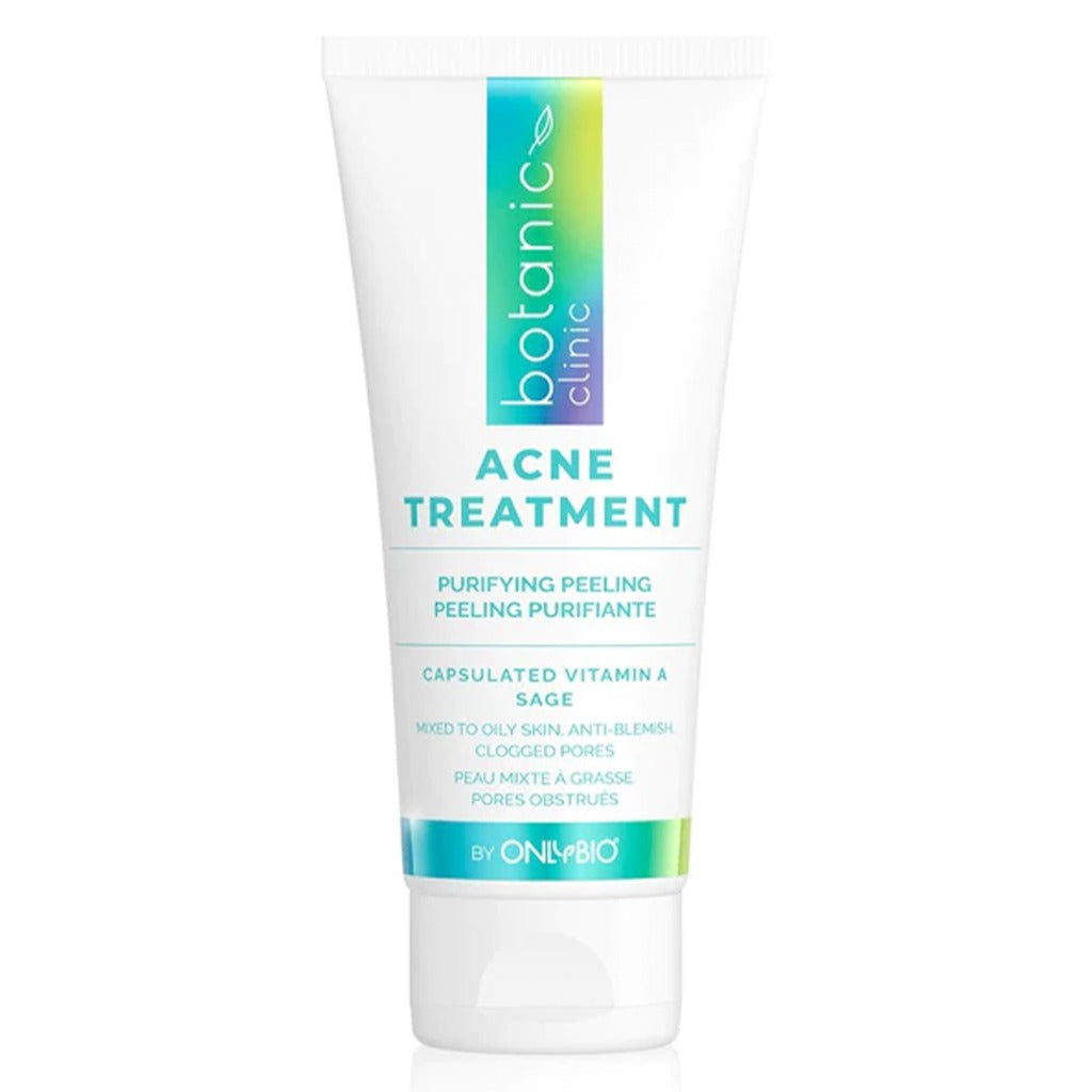 OnlyBio Botanic Clinic Acne Treatment Purifying Peeling Cream For Blemish Prone Skin 75ml - Easy Pharmacy LLC