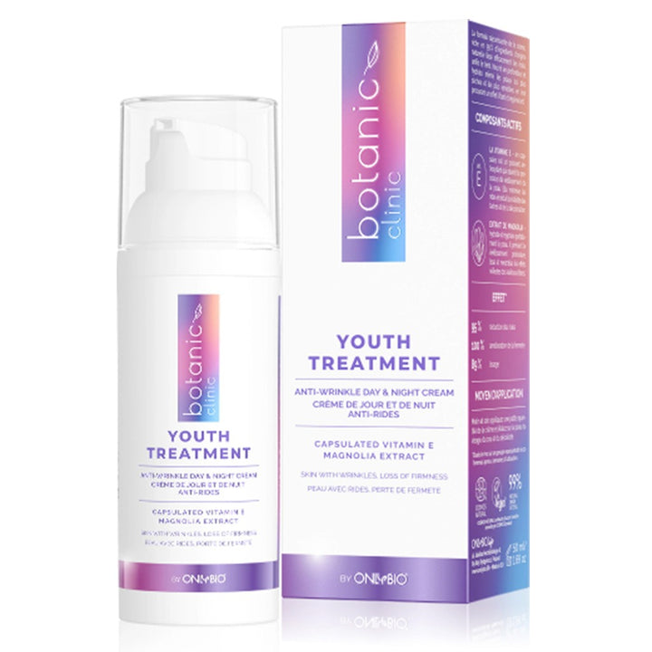 OnlyBio Botanic Clinic Youth Treatment Anti-Wrinkle Day And Night Cream 50ml - Easy Pharmacy LLC