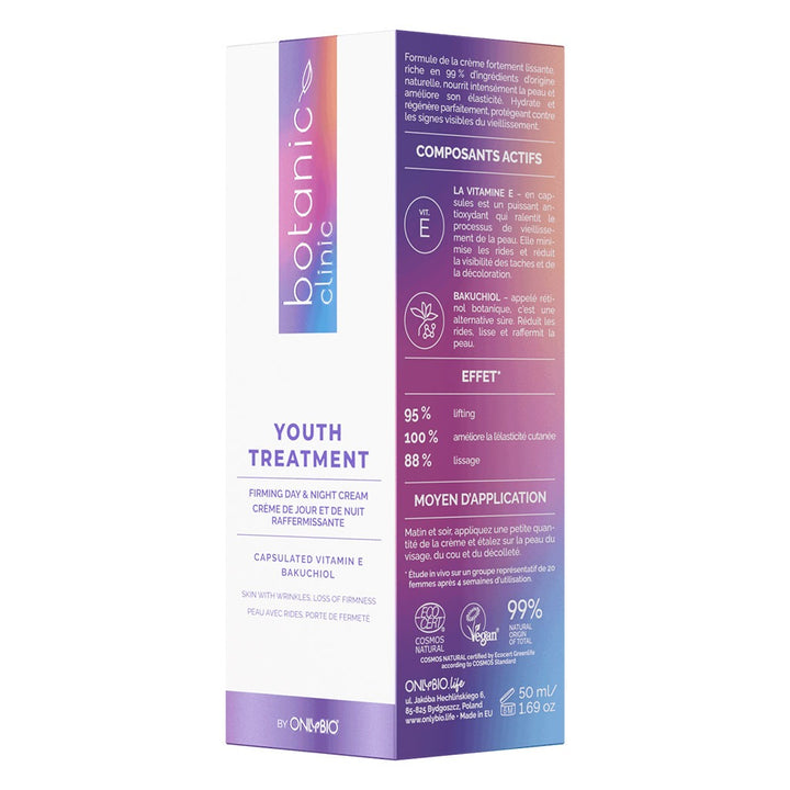 OnlyBio Botanic Clinic Youth Treatment Firming Day And Night Cream 50ml - Easy Pharmacy LLC