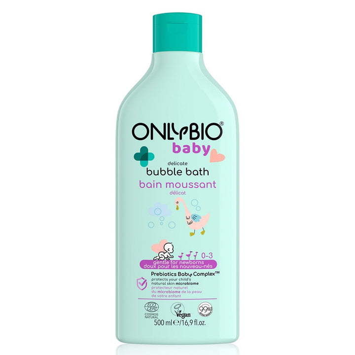 OnlyBio Baby Delicate Bubble Bath For Newborn With Prebiotics Baby Complex 500ml - Easy Pharmacy LLC