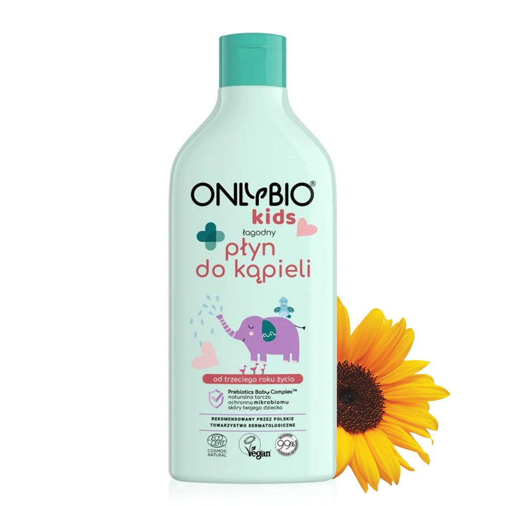OnlyBio Kids Gentle Bubble Bath For 3+Year Old Kids 500ml - Easy Pharmacy LLC