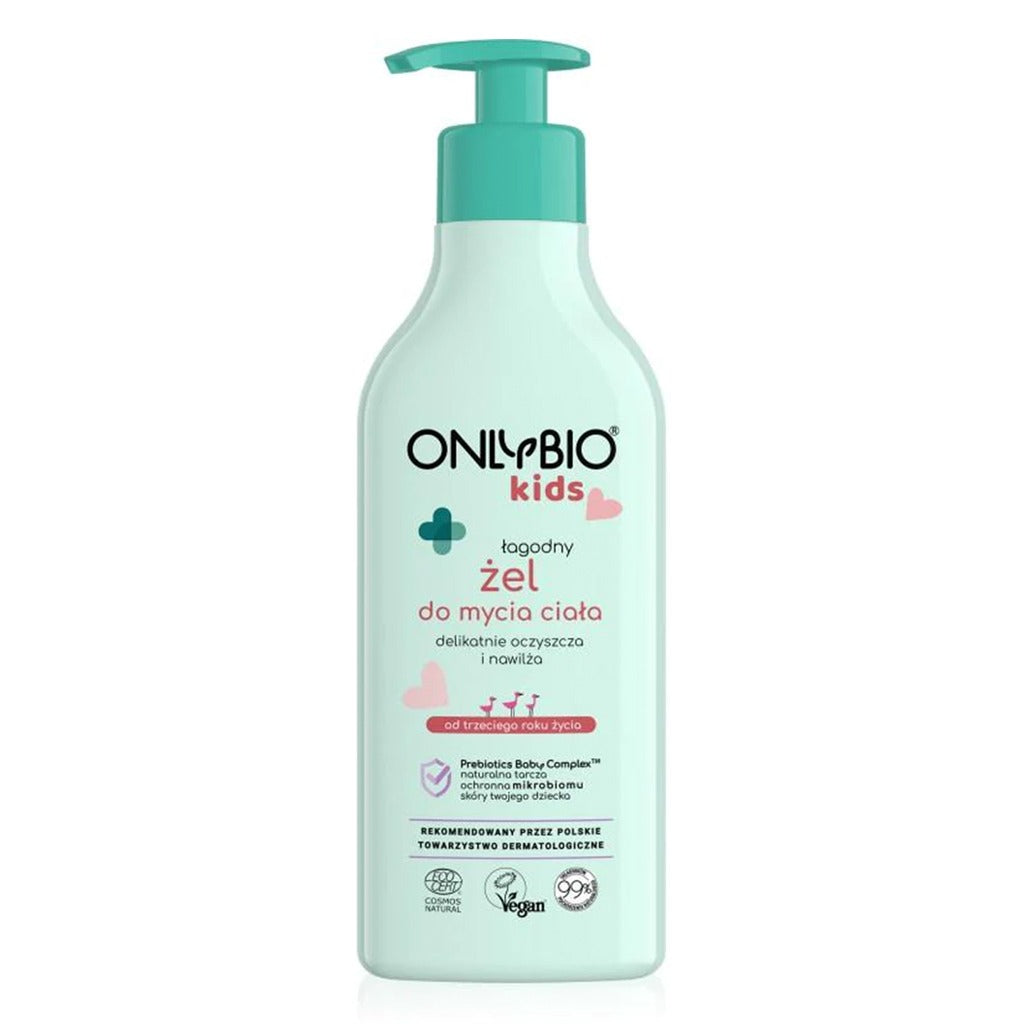 OnlyBio Kids Gentle Body Wash Gel For 3+ Year Kids 300ml - Easy Pharmacy LLC