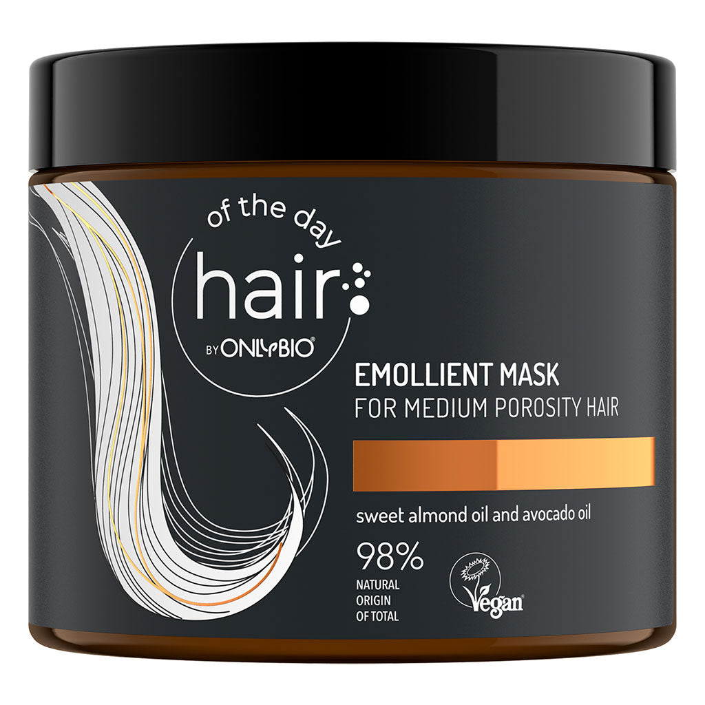 OnlyBio Hair In Balance Emollient Mask For Medium Porosity Hair 400ml - Easy Pharmacy LLC