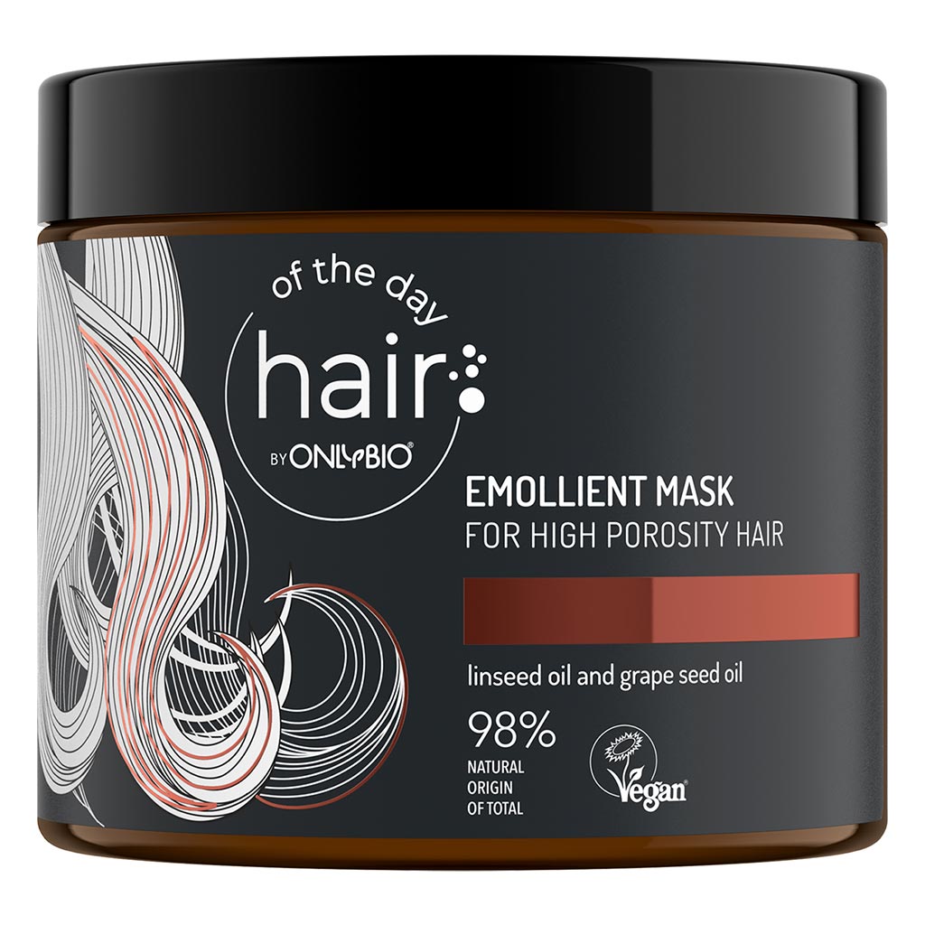 OnlyBio Hair In Balance Emollient Mask For High Porosity Hair 400ml - Easy Pharmacy LLC