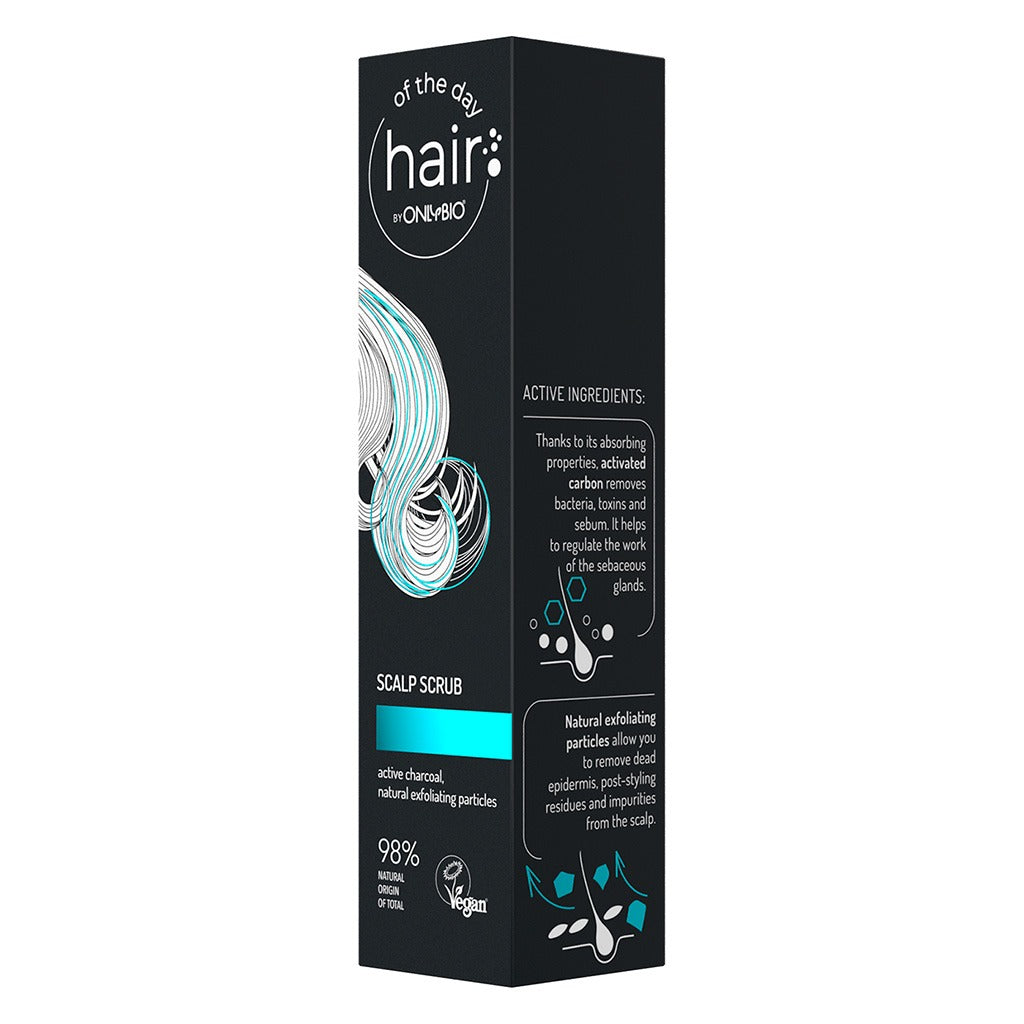 OnlyBio Hair In Balance Scalp Peeling & Exfoliating Scrub 125ml - Easy Pharmacy LLC