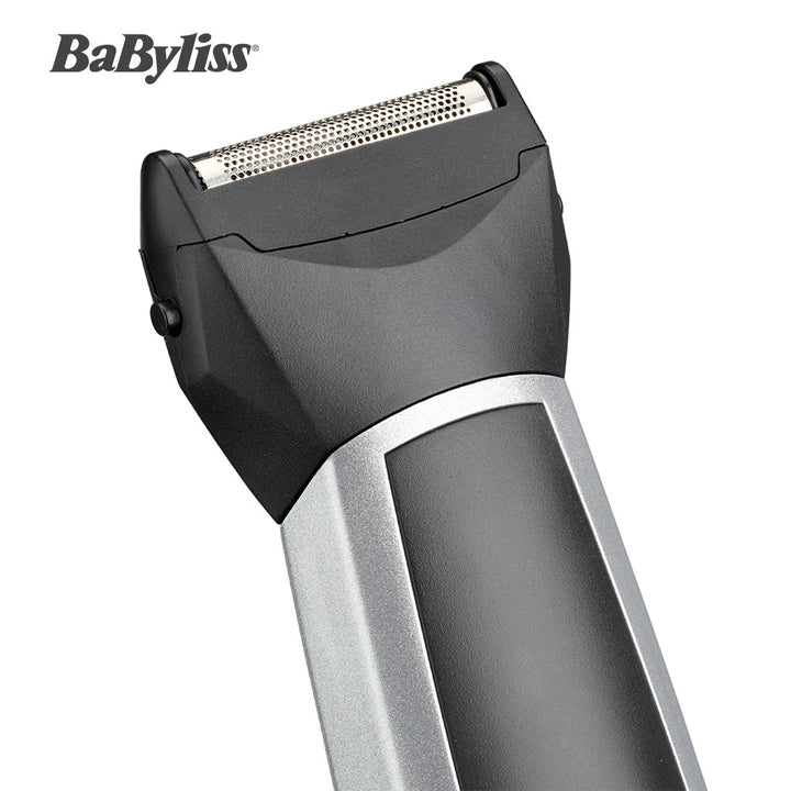 Babyliss 8 in 1 Titanium Cordless Multi Grooming Men’s Trimmer For Face & Body, Silver - Easy Pharmacy LLC