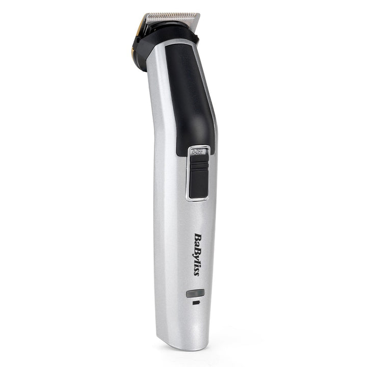 Babyliss 8 in 1 Titanium Cordless Multi Grooming Men’s Trimmer For Face & Body, Silver - Easy Pharmacy LLC