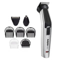 Babyliss 8 in 1 Titanium Cordless Multi Grooming Men’s Trimmer For Face & Body, Silver
