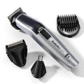 Babyliss 8 in 1 Titanium Cordless Multi Grooming Men’s Trimmer For Face & Body, Silver