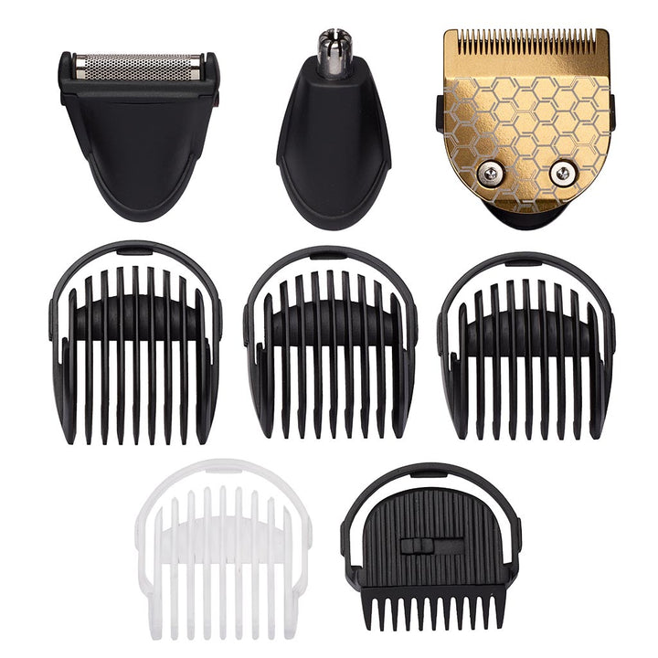 Babyliss 8 in 1 Titanium Cordless Multi Grooming Men’s Trimmer For Face & Body, Silver - Easy Pharmacy LLC