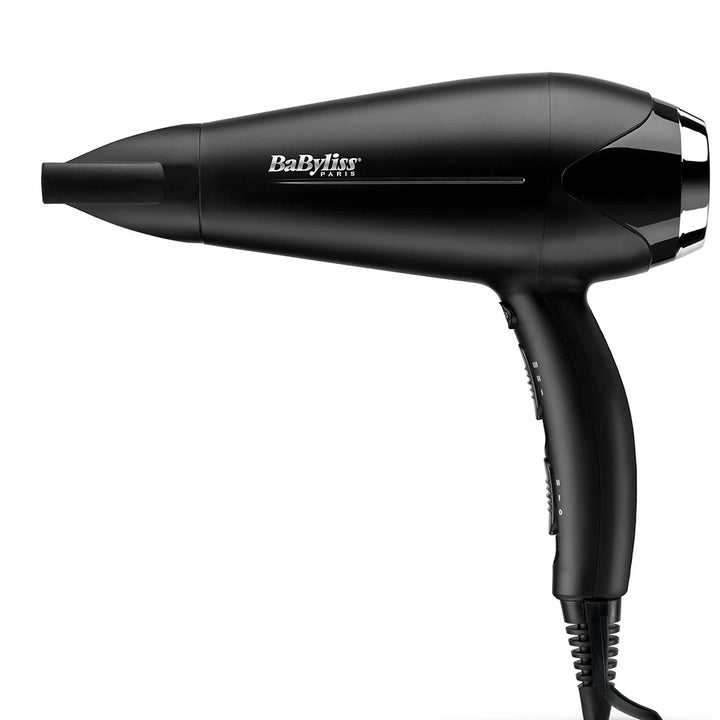 Babyliss Anti-Frizz Control DC Motor 2200W 3 Heat 2 Speed Cool Shot Lightweight Hair Dryer Black - Easy Pharmacy LLC