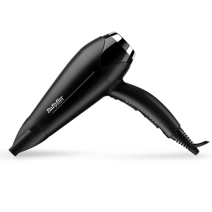 Babyliss Anti-Frizz Control DC Motor 2200W 3 Heat 2 Speed Cool Shot Lightweight Hair Dryer Black - Easy Pharmacy LLC