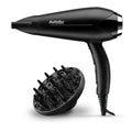 Babyliss Anti-Frizz Control DC Motor 2200W 3 Heat 2 Speed Cool Shot Lightweight Hair Dryer Black