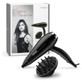 Babyliss Anti-Frizz Control DC Motor 2200W 3 Heat 2 Speed Cool Shot Lightweight Hair Dryer Black
