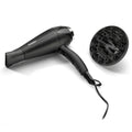 Babyliss Anti-Frizz Control DC Motor 2200W 3 Heat 2 Speed Cool Shot Lightweight Hair Dryer Black